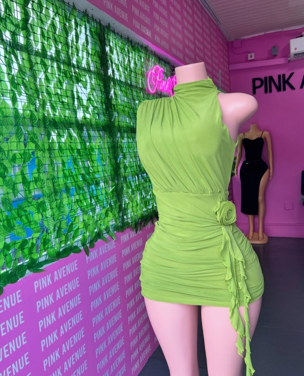 Green dress