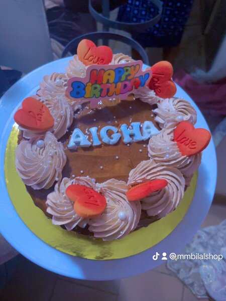 Gâteau d'anniversaire personnalisé