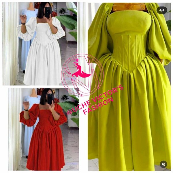 Rich Aunty Dress
