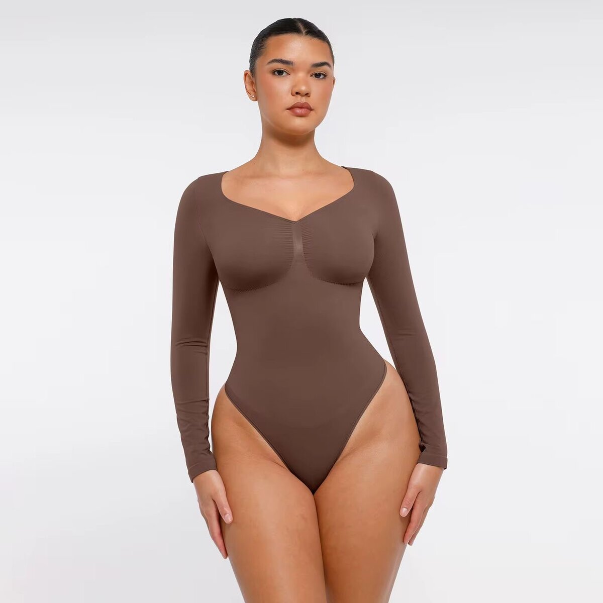Body à manches longues pour femme