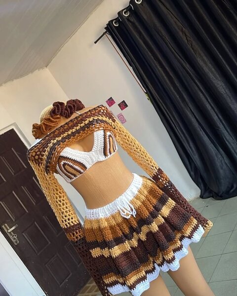 Ensemble tricoté chic femme