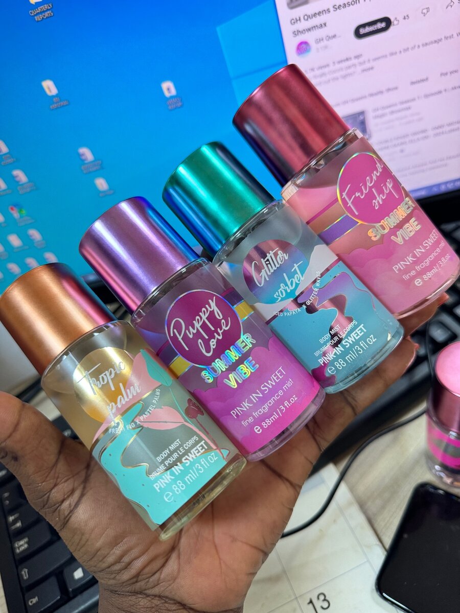 Pink in Sweet, Body Philosophy, Hannah Secret