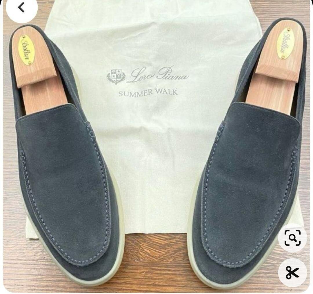 Mocassins en daim pour homme