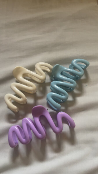 Pinces à cheveux spirales