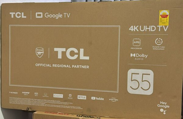 TCL 55inches television, smart
