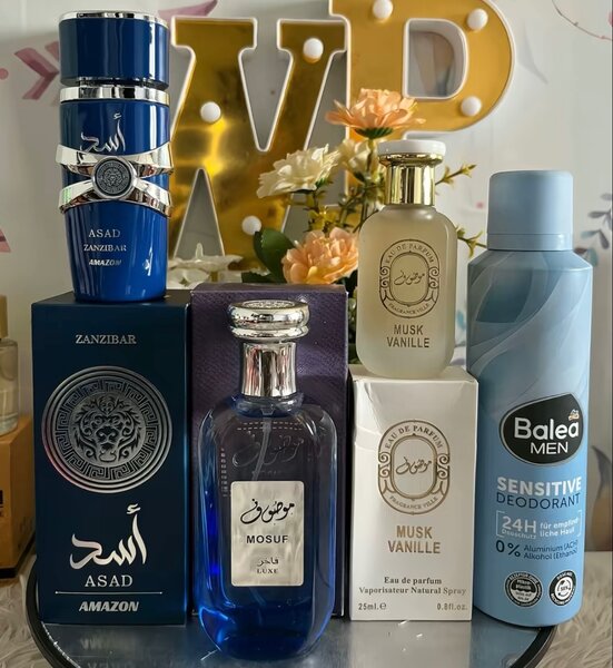 Ensemble de Parfums Musc et Déodorant