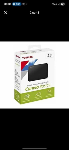 Disque Dur Externe Toshiba 4TB