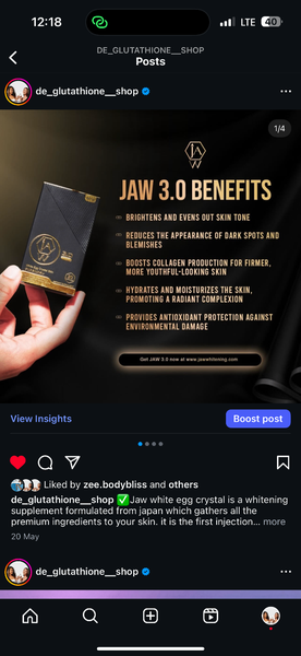 Jaw white