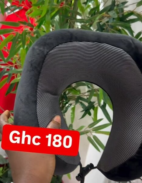 Black Back pillow