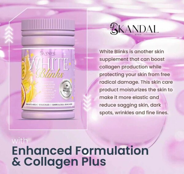 White blinks skin whitening su