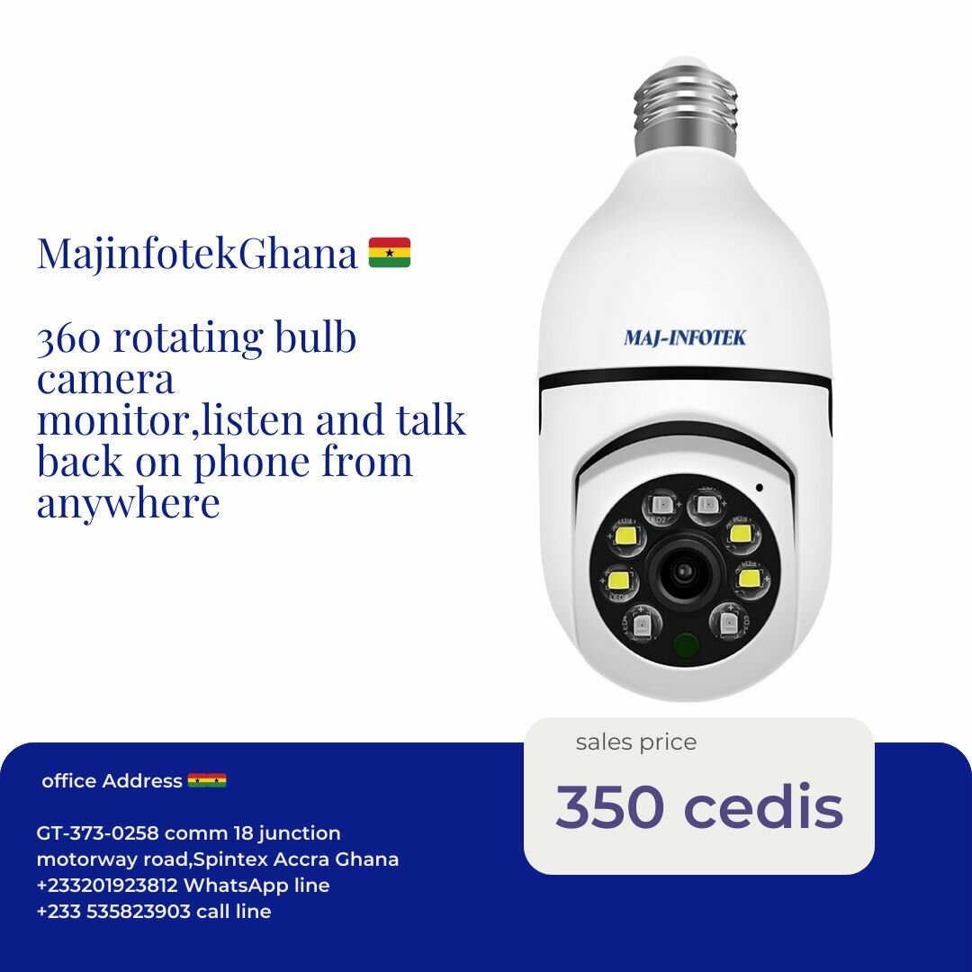 Bulb cctv cameras