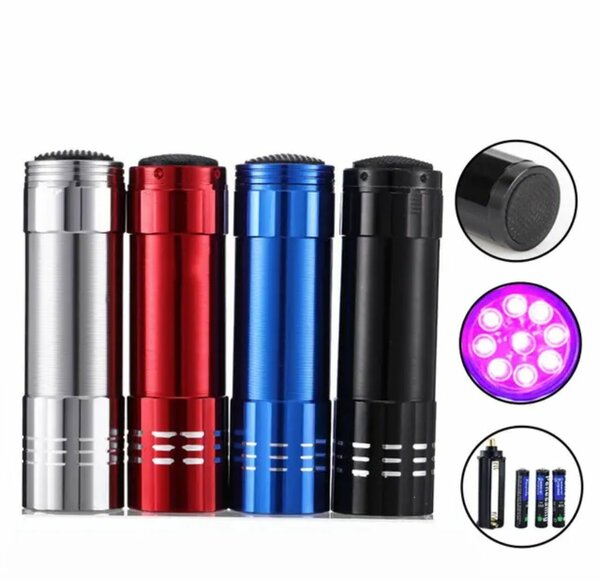 Multipurpose UV nail dryer lamp and counterfeit checker