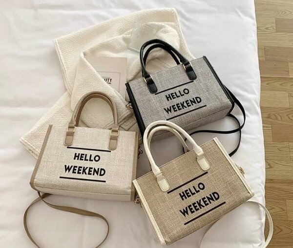 Sac "Hello Weekend" élégant