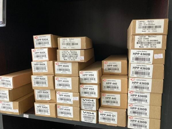Laptop batteries