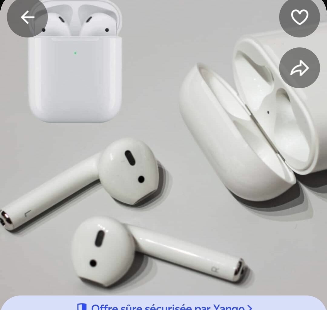 Écouteurs Bluetooth Airpod2
