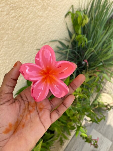 Barrette fleur