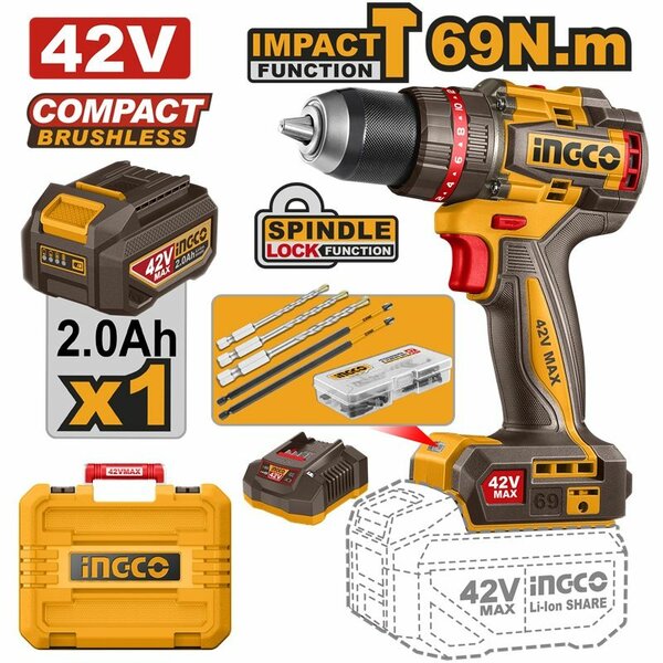 Perceuse VISSEUSE 42V Brushless