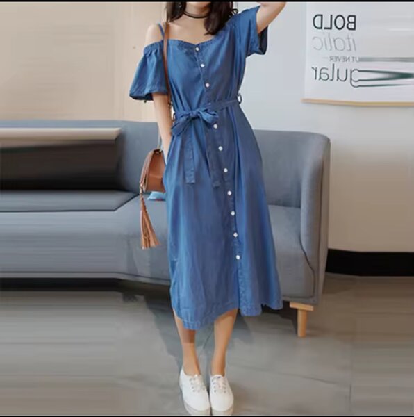ROBE JEANS sans corde