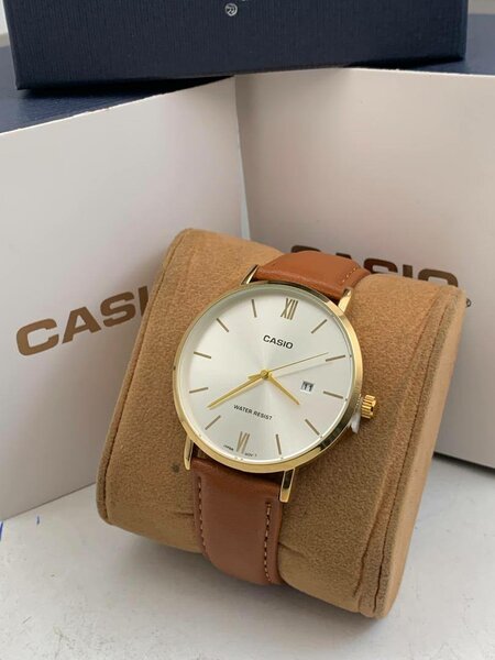 Newest Casio Leather Watch