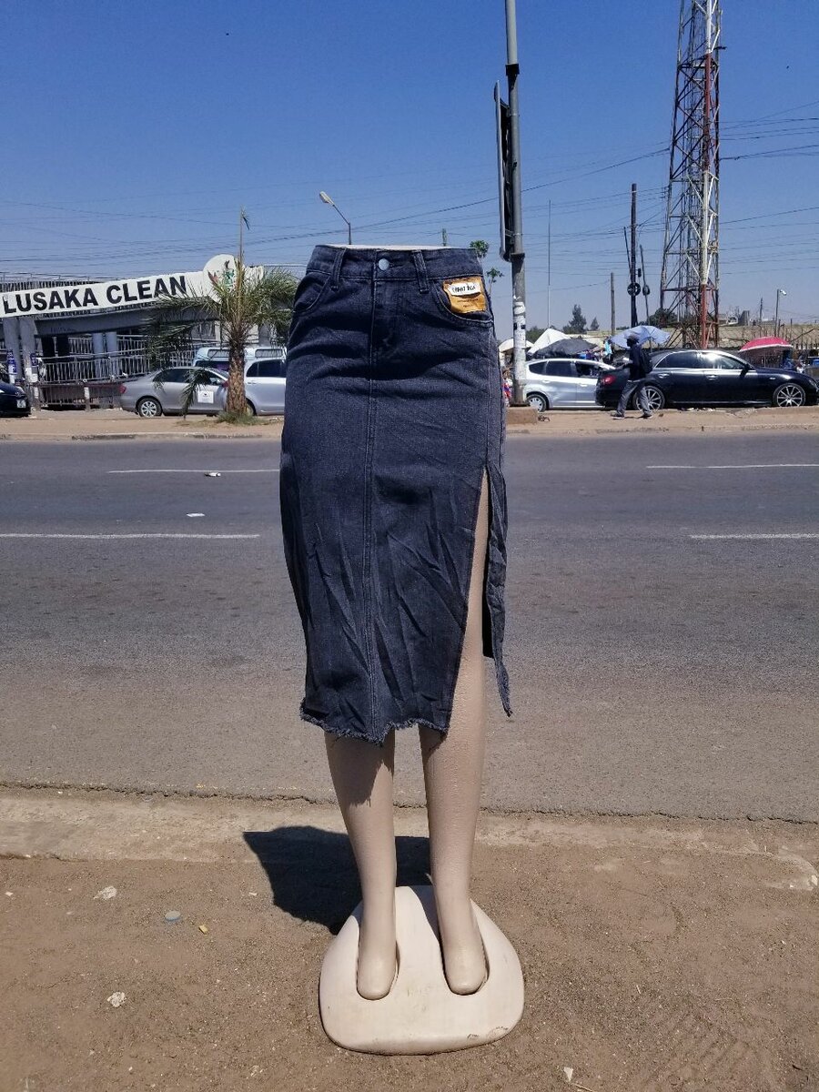 Denim skirts