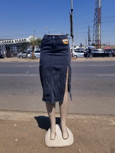 Denim skirts
