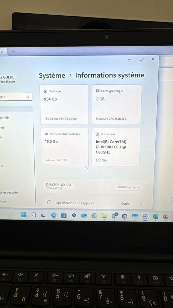 Pc portable lenovo