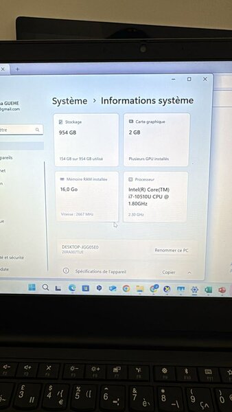 Pc portable lenovo