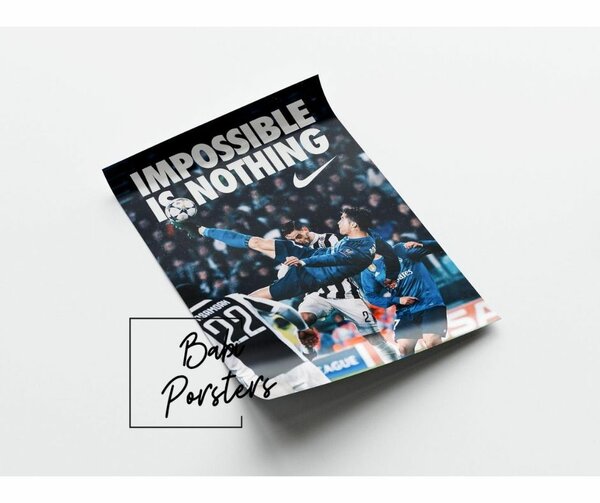 Poster Football "Impossible is Nothing"