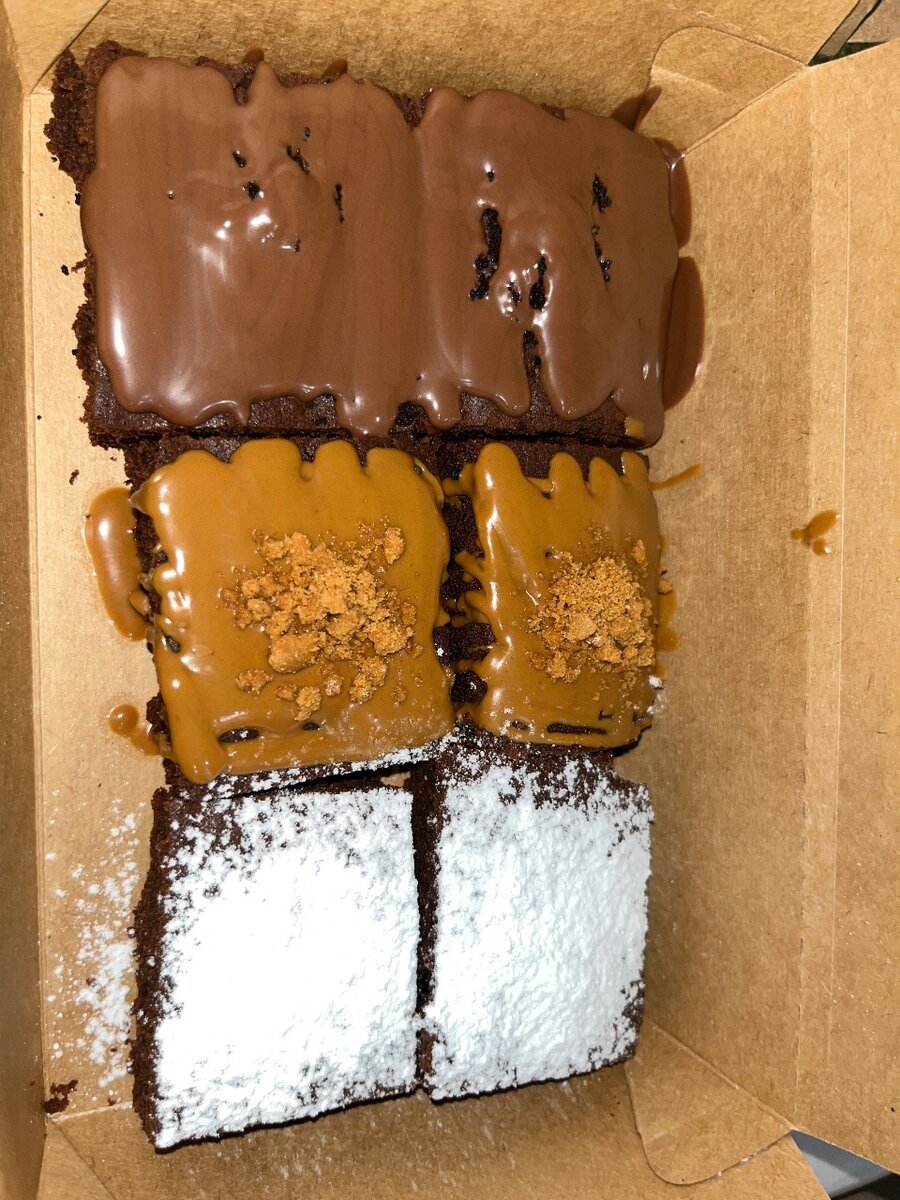 Box de 6 brownies