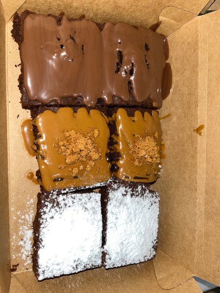 Box de 6 brownies