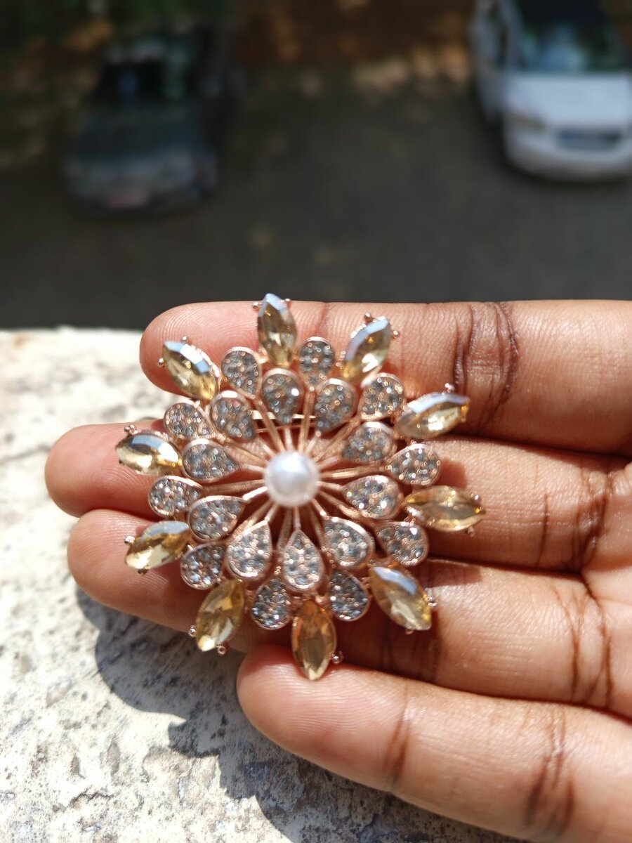Elegant brooch