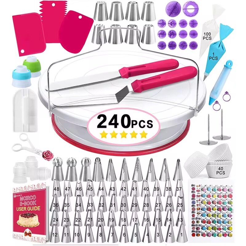Kit de pâtisserie 240pcs
