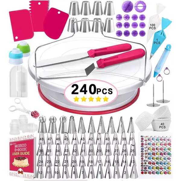 Kit de pâtisserie 240pcs