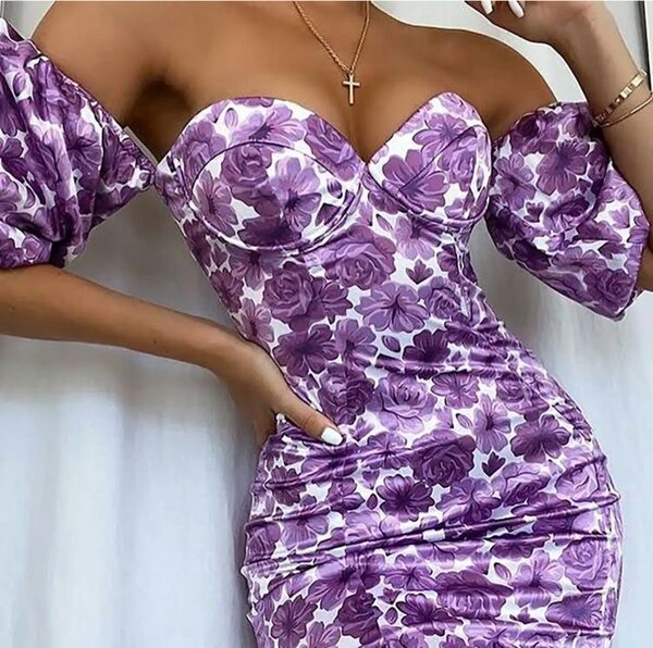 Robe fleurie