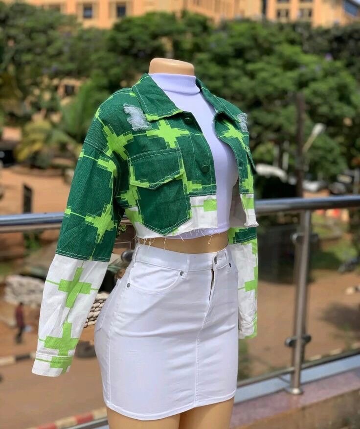Skirts and jeans top