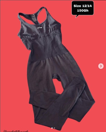black overalls
