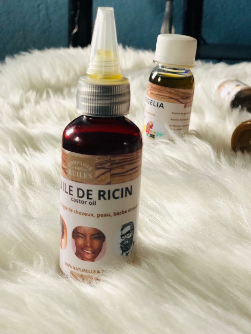 Huile de Ricin 100% Naturelle