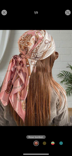 Foulard  en soie élégante