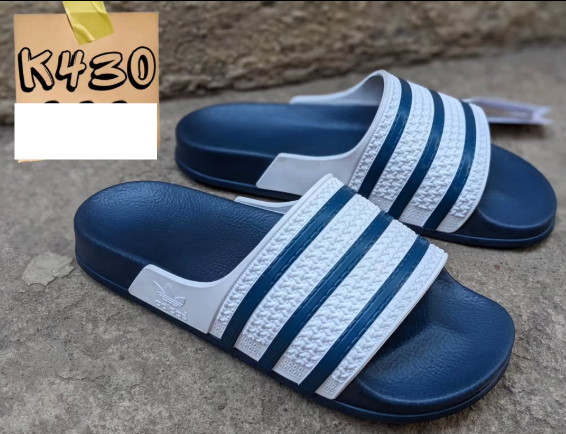 blue flip flops