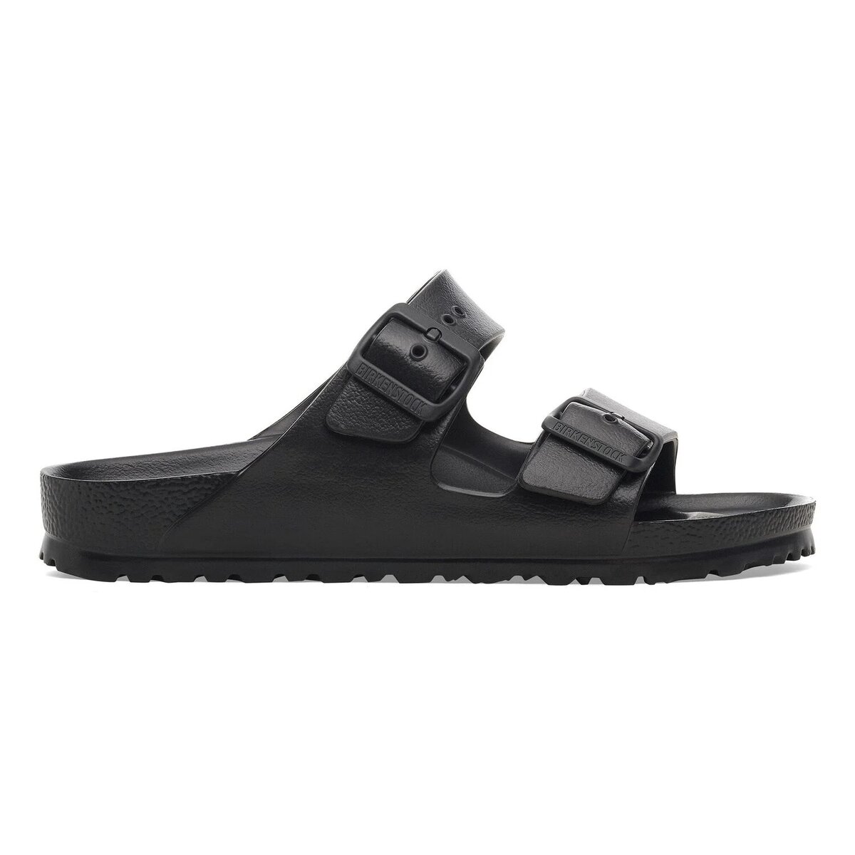 Sandales noires confortables avec boucles ajustables