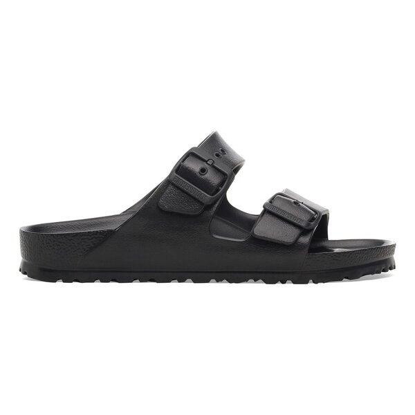 Sandales noires confortables avec boucles ajustables