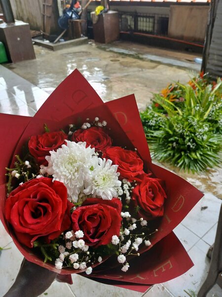 Bouquet de Roses Éclatantes