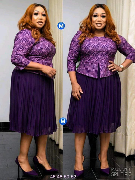 Robe violet