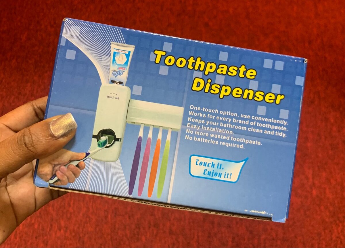 Toothpaste dispenser
