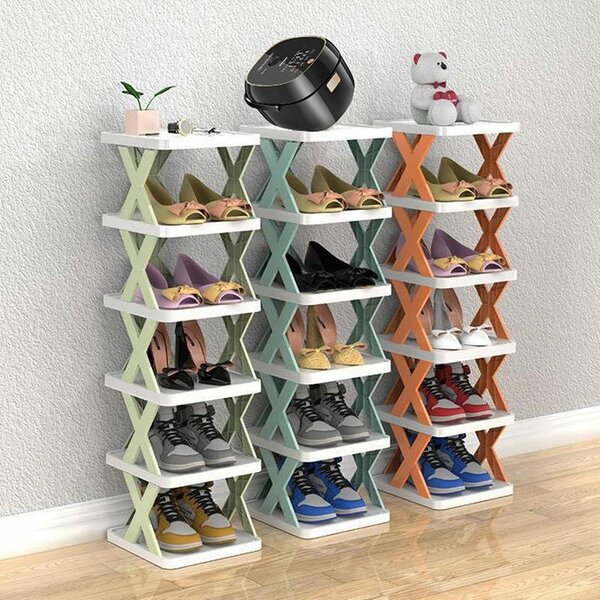 Étagère à chaussures moderne pliable