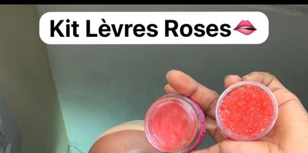 Kit Lèvres Roses Exfoliant