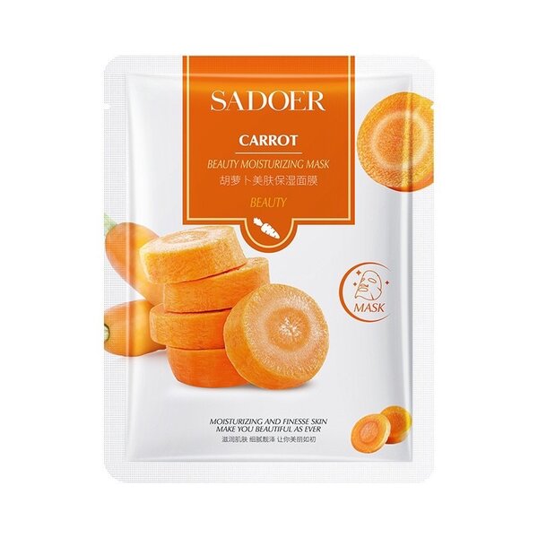 CARROT FACE SHEET MASK
