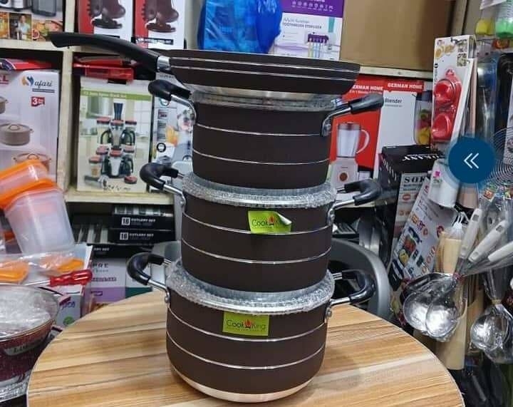 4 sets cooking pot