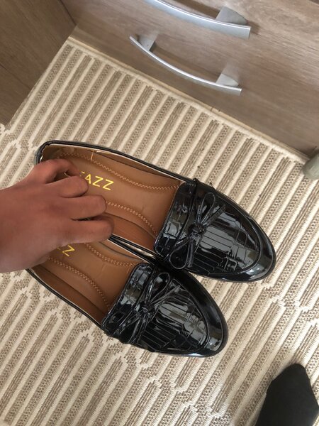 Black school shoes