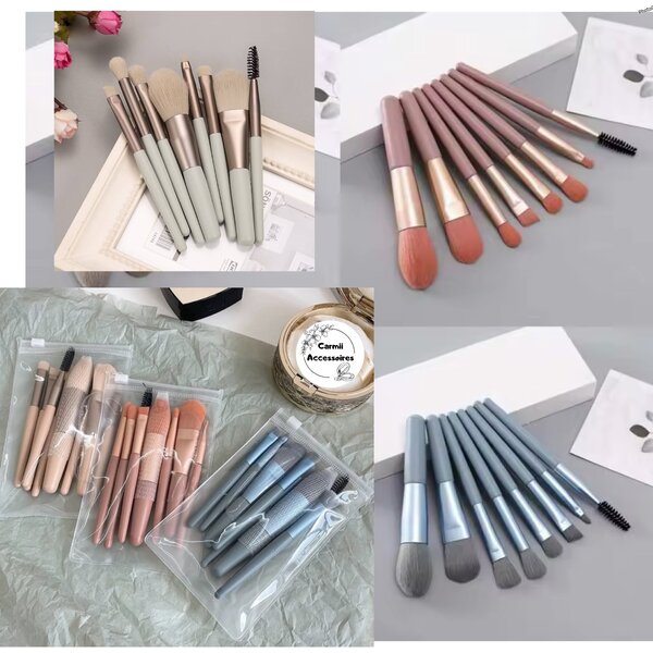 Lot de 8 pinceaux